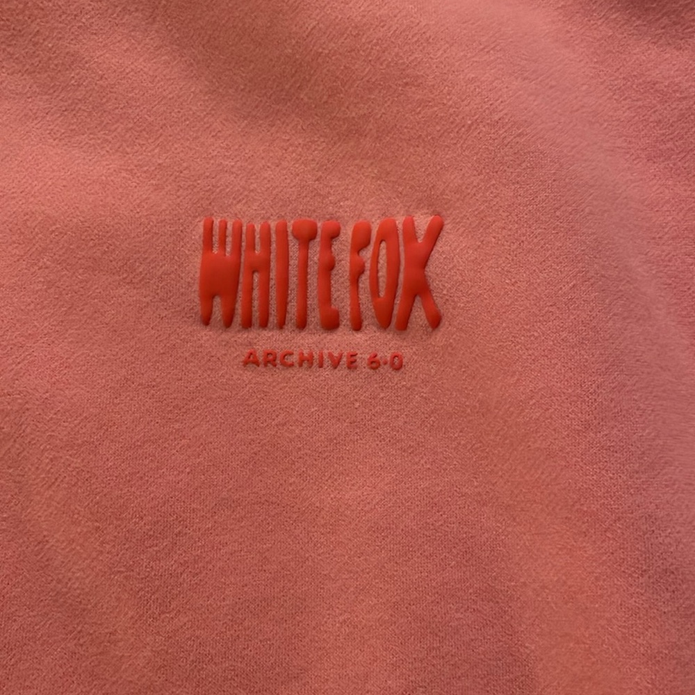 White Fox Pink Hoodie - Picture 3 of 4